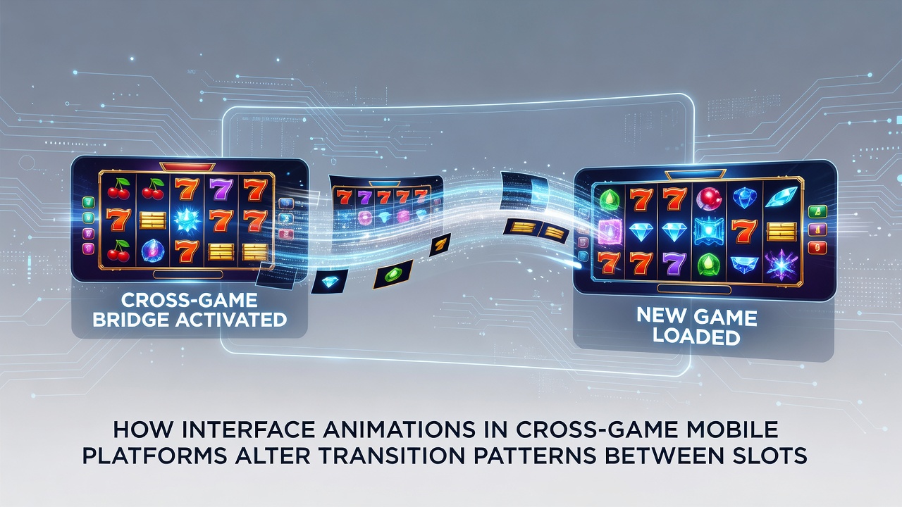 Close-up of animated elements during a mobile switch from video slots to a roulette betting grid